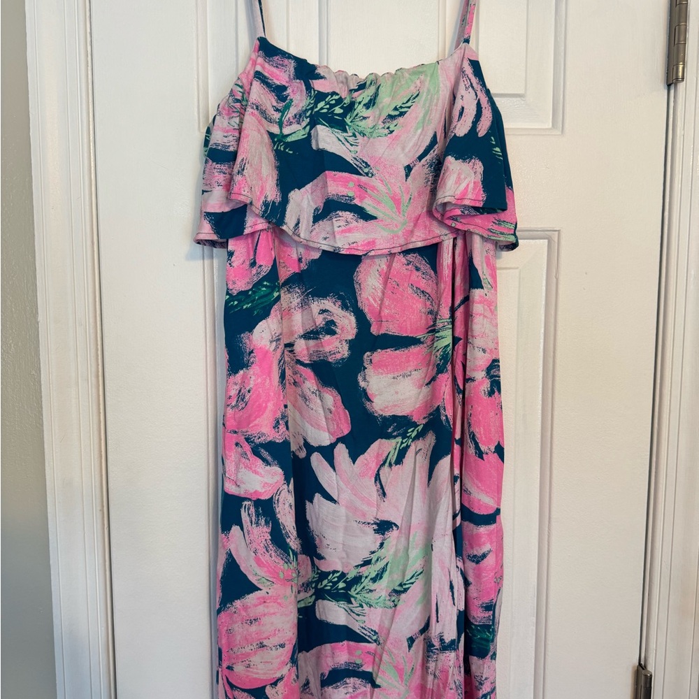Lilly Pulitzer Pink and Blue Dress